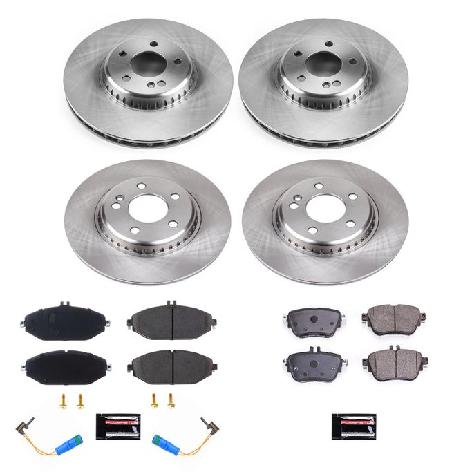 PWR-KOE8074, PowerStop Z17 Evolution Plus Stock Replacement Brake Kits for 2018-2019 E300 - KOE8074 in UAE, Dubai. Condition - new. Price 1,820 AED. Photo, seller contacts | AUTO.AE