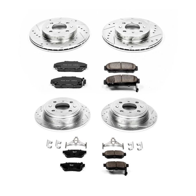 PWR-K693, PowerStop Z23 Evolution Sport Brake Upgrade Kits for 1993-1995 CIVIC, 1994-2001 INTEGRA - K693 в ОАЭ, Дубай. Состояние - новое. Цена ⁦1 170 AED⁩. Фото, контакты продавца | AUTO.AE