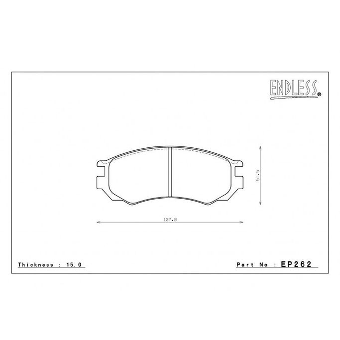 EP262SSY, ENDLESS EP262SSY NISSAN PULSAR (RNN14) Brake pads front SSY في الإمارات العربية المتحدة, دبي. Condition - new. Price ⁦830 AED⁩. Photo, seller contacts | AUTO.AE