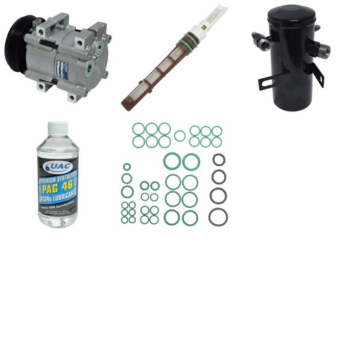 UAC-KT1272, Universal Air Conditioner Compressor Kits for 1994-1995 BRONCO, 1994-1996 F-150 - KT 1272 в ОАЭ, Дубай. Состояние - новое. Цена 980 AED. Фото, контакты продавца | AUTO.AE
