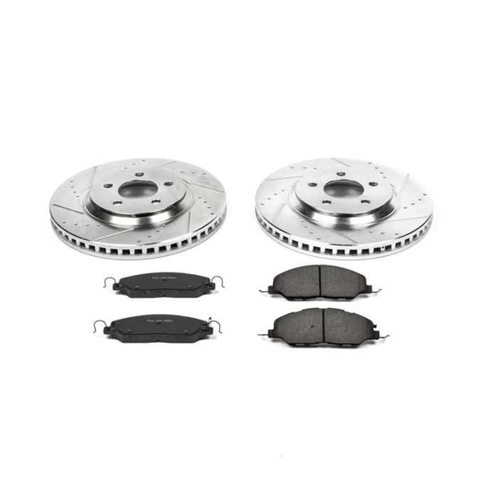 PWR-K5407, PowerStop Z23 Evolution Sport Brake Upgrade Kits for 2011-2014 MUSTANG - K5407 в ОАЭ, Дубай. Состояние - новое. Цена 1 010 AED. Фото, контакты продавца | AUTO.AE