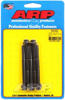 640-3000, ARP 640-3000 SAE Bolt Kit 1/4-20 x 3.000 12pt black oxide bolts в ОАЭ, Дубай. Состояние - новое. Цена 200 AED. Фото, контакты продавца | AUTO.AE