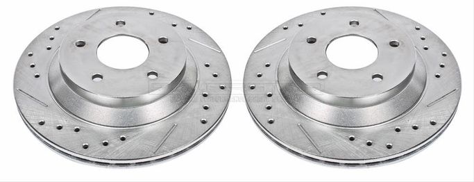 PWR-AR-8240XPR, PowerStop Evolution Drilled and Slotted Rotors for 1988-1995 CORVETTE - AR8240XPR في الإمارات العربية المتحدة, دبي. Condition - new. Price 640 AED. Photo, seller contacts | AUTO.AE