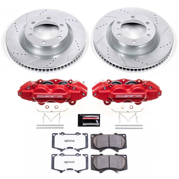 PWR-KC5873-36, PowerStop Z36 Truck and Tow Brake Upgrade Kits with Calipers for 2010-2015 4RUNNER, GX460 - KC5873-36 في الإمارات العربية المتحدة, دبي. Condition - new. Price ⁦2,920 AED⁩. Photo, seller contacts | AUTO.AE