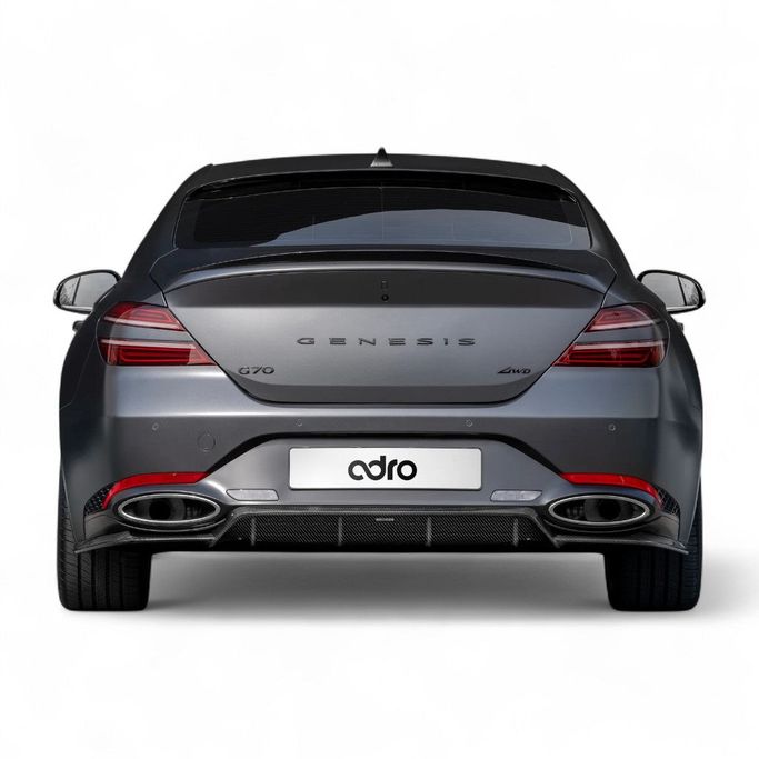 A11A11-1301, ADRO A11A11-1301 Rear Diffuser V1 for GENESIS G70 2019- in UAE, Dubai. Condition - new. Price 5,080 AED. Photo, seller contacts | AUTO.AE