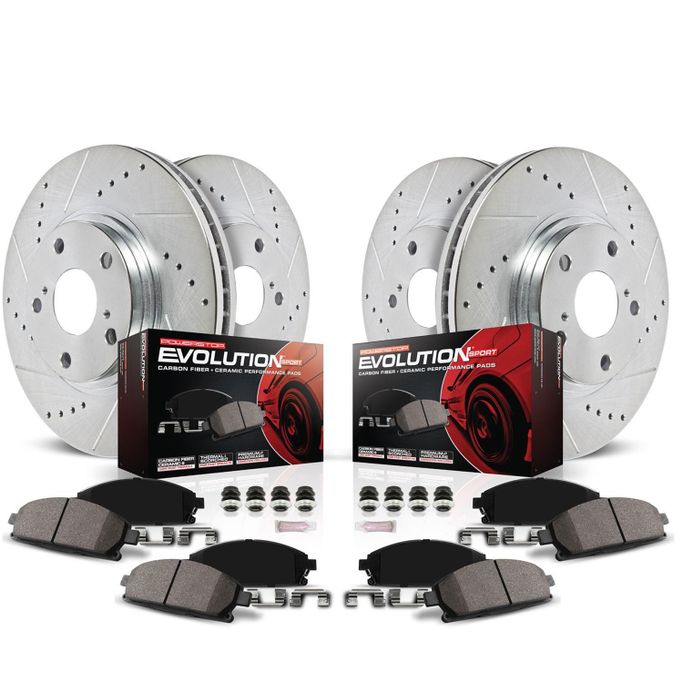 PWR-K8794, PowerStop Z23 Evolution Sport Brake Upgrade Kits K8794 in UAE, Dubai. Condition - new. Price 2,360 AED. Photo, seller contacts | AUTO.AE