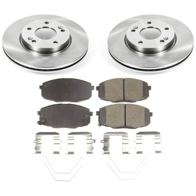 PWR-KOE8279, PowerStop Z17 Evolution Plus Stock Replacement Brake Kits for 2018-2023 KONA, 2021-2023 SELTOS - KOE8279 في الإمارات العربية المتحدة, دبي. Condition - new. Price ⁦650 AED⁩. Photo, seller contacts | AUTO.AE