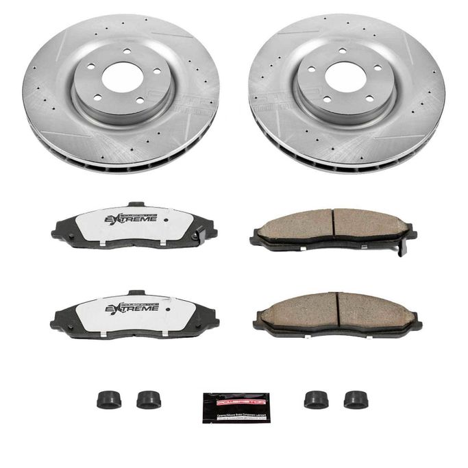 PWR-K5158-26, PowerStop Z26 Street Warrior Brake Upgrade Kits for 2005-2013 CORVETTE, 2006-2009 XLR - K5158-26 в ОАЭ, Дубай. Состояние - новое. Цена ⁦1 600 AED⁩. Фото, контакты продавца | AUTO.AE