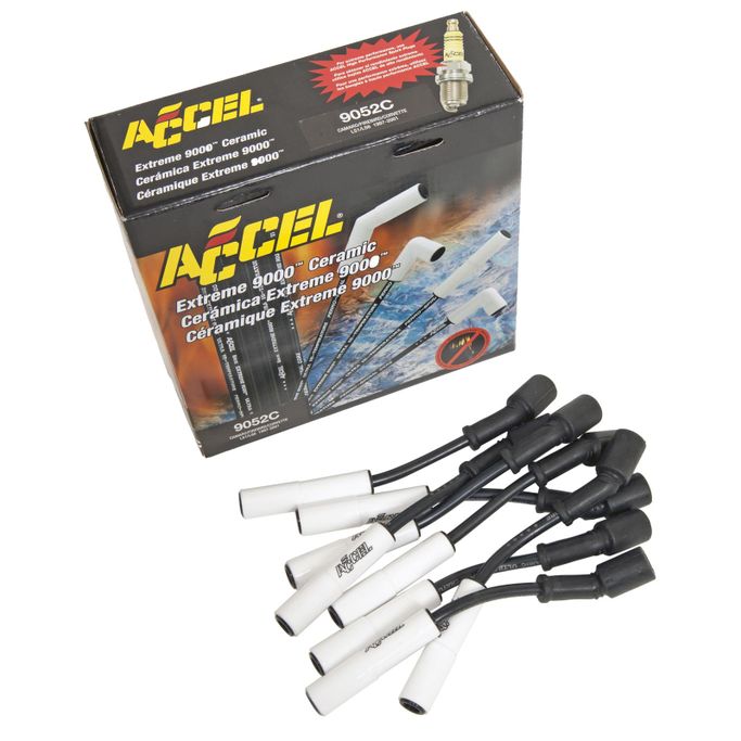 ACC-9052C, ACCEL Extreme 9000 Ceramic Spark Plug Wire Sets for 1998-2002 CAMARO, FIREBIRD, 1997-2002 CORVETTE - 9052C في الإمارات العربية المتحدة, دبي. Condition - new. Price 770 AED. Photo, seller contacts | AUTO.AE