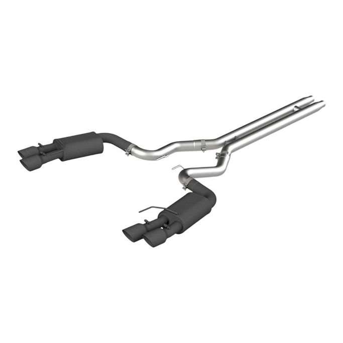 S7205BLK, MBRP S7205BLK Cat-Back 3" Armor BLK (Black-Coated Aluminized Steel / Dual) for FORD Mustang GT 5.0L 2018-2023 in UAE, Dubai. Condition - new. Price ⁦6,690 AED⁩. Photo, seller contacts | AUTO.AE