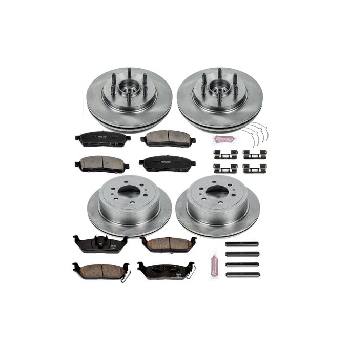 PWR-KOE1940, PowerStop Z17 Evolution Plus Stock Replacement Brake Kits for 2004-2008 F-150, 2006-2008 MARK LT - KOE1940 в ОАЭ, Дубай. Состояние - новое. Цена 2 550 AED. Фото, контакты продавца | AUTO.AE