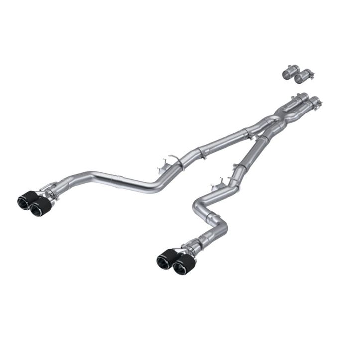 S71143CF, MBRP S71143CF Cat-Back 3" Armor Pro (T304 Stainless Steel / Dual Quad Tips with Carbon Tips) for DODGE Challenger 5.7 / 6.2L / 6.4L 2015-2023 in UAE, Dubai. Condition - new. Price ⁦7,570 AED⁩. Photo, seller contacts | AUTO.AE
