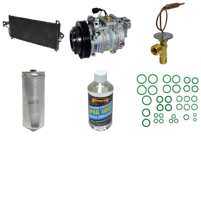 UAC-KT6395A, Universal Air Conditioner Compressor Kits for 1999 SENTRA - KT 6395A in UAE, Dubai. Condition - new. Price 2,680 AED. Photo, seller contacts | AUTO.AE