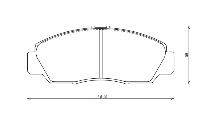 EP392SSY, ENDLESS EP392SSY Front brake pads HONDA CIVIC FD1/FD2/ACCORD CL8 في الإمارات العربية المتحدة, دبي. Condition - new. Price 720 AED. Photo, seller contacts | AUTO.AE