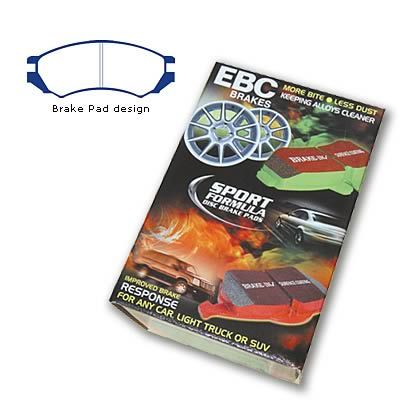 EBC-DP4839R, EBC Yellowstuff Brake Pads DP4839R в ОАЭ, Дубай. Состояние - новое. Цена 720 AED. Фото, контакты продавца | AUTO.AE