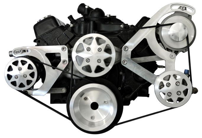AAY-SCK-SBC-301A, All American Billet Serpentine Kits SCK-SBC-301A في الإمارات العربية المتحدة, دبي. Condition - new. Price ⁦7,720 AED⁩. Photo, seller contacts | AUTO.AE