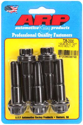 726-2000, ARP 726-2000 SAE Bolt Kit 1/2-20 x 2.000 12pt black oxide bolts في الإمارات العربية المتحدة, دبي. Condition - new. Price 230 AED. Photo, seller contacts | AUTO.AE
