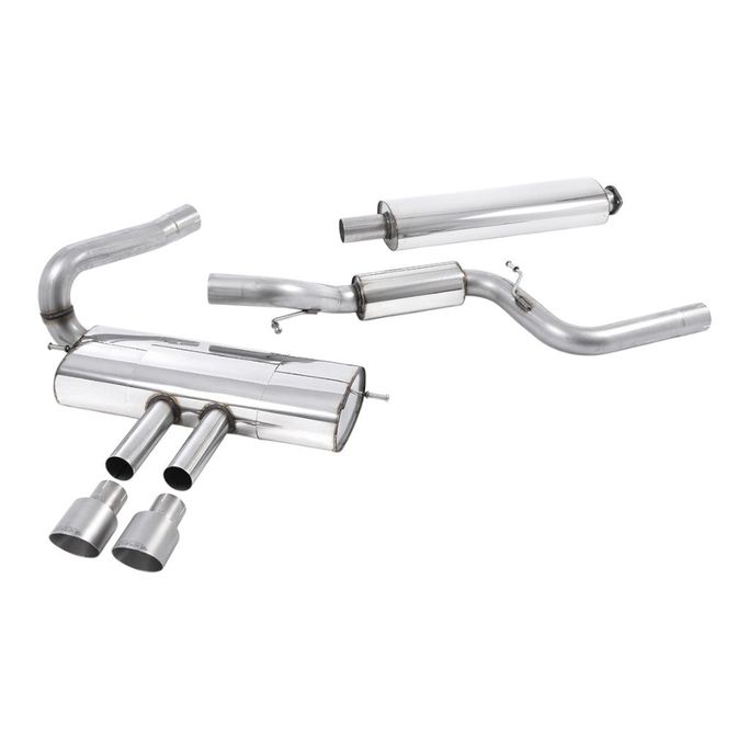 SSXFD117, MILLTEK SSXFD117 Cat-Back Exhaust, 3'' (Dual GT-100 Titanium Tips) for FORD Focus ST Estate / Sedan / Limosine 2012-2018 في الإمارات العربية المتحدة, دبي. Condition - new. Price ⁦8,930 AED⁩. Photo, seller contacts | AUTO.AE