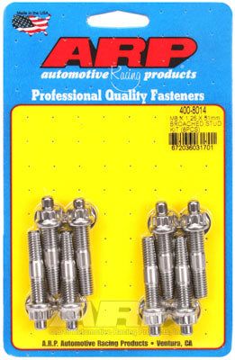 400-8014, ARP 400-8014 Accessory Stud Kit M8 X 1.25 X 51mm. broached. 8 pieces в ОАЭ, Дубай. Состояние - новое. Цена 630 AED. Фото, контакты продавца | AUTO.AE