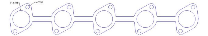 FOG-7233S, Flatout Gaskets Header Gaskets 7233S في الإمارات العربية المتحدة, دبي. Condition - new. Price 240 AED. Photo, seller contacts | AUTO.AE