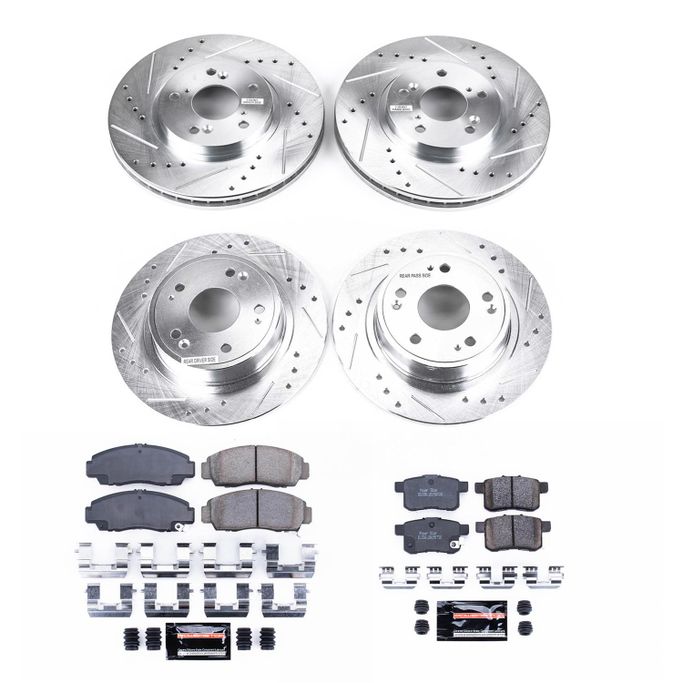 PWR-K2742, PowerStop Z23 Evolution Sport Brake Upgrade Kits for 2008-2010 ACCORD, 2009-2010 TSX - K2742 في الإمارات العربية المتحدة, دبي. Condition - new. Price ⁦1,510 AED⁩. Photo, seller contacts | AUTO.AE