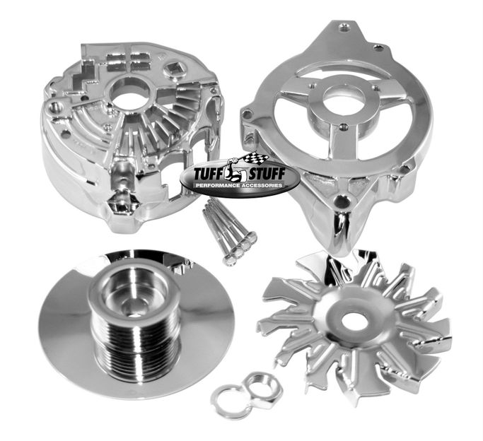 TFF-7500H, Tuff Stuff Performance Alternator Chrome Case Kits 7500H в ОАЭ, Дубай. Состояние - новое. Цена 470 AED. Фото, контакты продавца | AUTO.AE