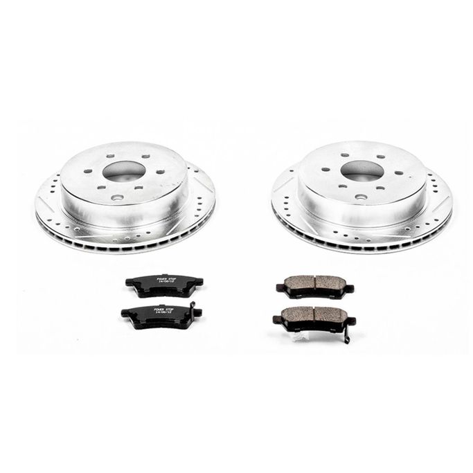 PWR-K4621, PowerStop Z23 Evolution Sport Brake Upgrade Kits for 2009-2012 EQUATOR, 2005-2024 FRONTIER, 2005-2015 XTERRA - K4621 في الإمارات العربية المتحدة, دبي. Condition - new. Price 770 AED. Photo, seller contacts | AUTO.AE