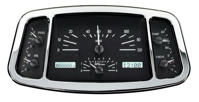 DAK-VHX-33F-K-W, Dakota Digital VHX Series Direct-Fit Analog Gauge Systems for 1934 MODEL 40 A, 1933 MODEL 46 - VHX-33F-K-W в ОАЭ, Дубай. Состояние - новое. Цена ⁦4 520 AED⁩. Фото, контакты продавца | AUTO.AE