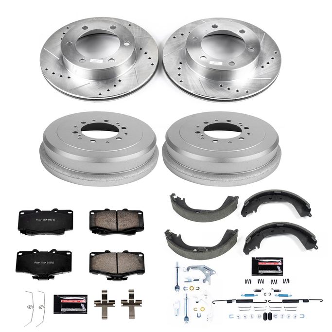 PWR-K15097DK, PowerStop Z23 Evolution Sport Disc and Drum Brake Upgrade Kits for 1995-2002 TACOMA - K15097DK in UAE, Dubai. Condition - new. Price ⁦2,060 AED⁩. Photo, seller contacts | AUTO.AE