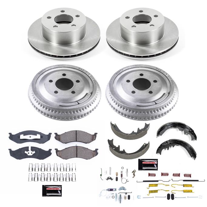 PWR-KOE15132DK, PowerStop Autospecialty Stock Replacement Disc and Drum Brake Kits for 1992-1999 CHEROKEE - KOE15132DK في الإمارات العربية المتحدة, دبي. Condition - new. Price ⁦1,430 AED⁩. Photo, seller contacts | AUTO.AE