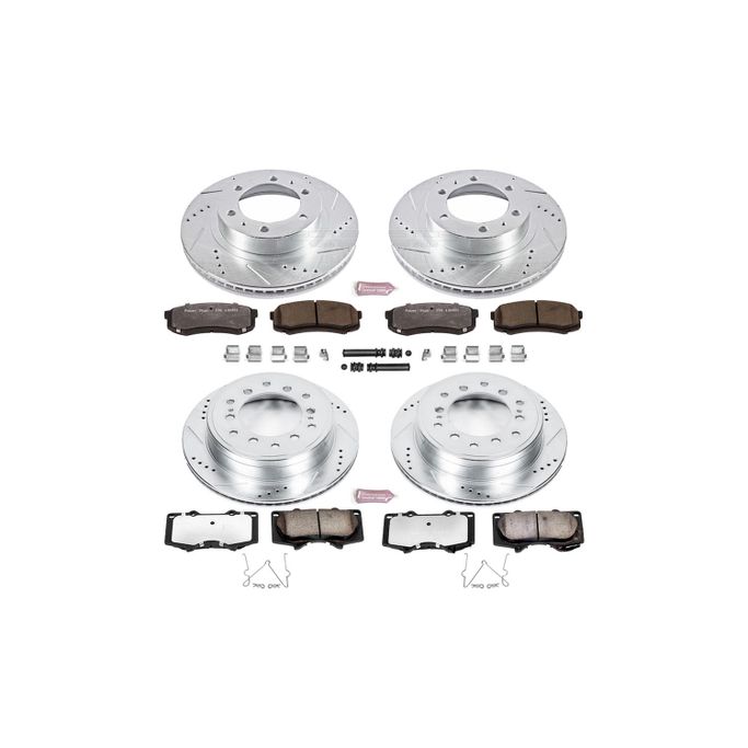 PWR-K5805-36, PowerStop Z36 Truck and Tow Brake Upgrade Kits for 2010-2014 FJ CRUISER - K5805-36 в ОАЭ, Дубай. Состояние - новое. Цена ⁦2 250 AED⁩. Фото, контакты продавца | AUTO.AE