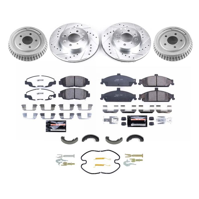 PWR-K15507DK, PowerStop Z23 Evolution Sport Disc and Drum Brake Upgrade Kits for 2000 CIVIC - K15507DK في الإمارات العربية المتحدة, دبي. Condition - new. Price 1,420 AED. Photo, seller contacts | AUTO.AE