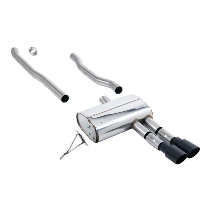 SSXM481, MILLTEK SSXM481 Cat-Back Exhaust, 2.75" (Cerakote Black Tips) for MINI Cooper S (F55) 2014– в ОАЭ, Дубай. Состояние - новое. Цена ⁦7 810 AED⁩. Фото, контакты продавца | AUTO.AE