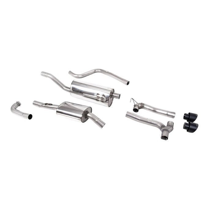 SSXFD376, MILLTEK SSXFD376 Cat-Back Exhaust, 2.37" (Cerakote Black GT-100 Trims) for FORD Fiesta ST-Line (MK8) Non-OPF/GPF 2017-2019 в ОАЭ, Дубай. Состояние - новое. Цена ⁦8 550 AED⁩. Фото, контакты продавца | AUTO.AE