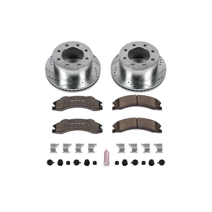 PWR-K5562-36, PowerStop Z36 Truck and Tow Brake Upgrade Kits for 2011-2019 SIERRA 3500 HD, SILVERADO 3500 HD - K5562-36 в ОАЭ, Дубай. Состояние - новое. Цена ⁦2 500 AED⁩. Фото, контакты продавца | AUTO.AE