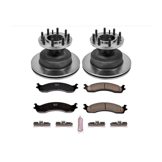 PWR-KOE5084, PowerStop Z17 Evolution Plus Stock Replacement Brake Kits KOE5084 in UAE, Dubai. Condition - new. Price 1,680 AED. Photo, seller contacts | AUTO.AE