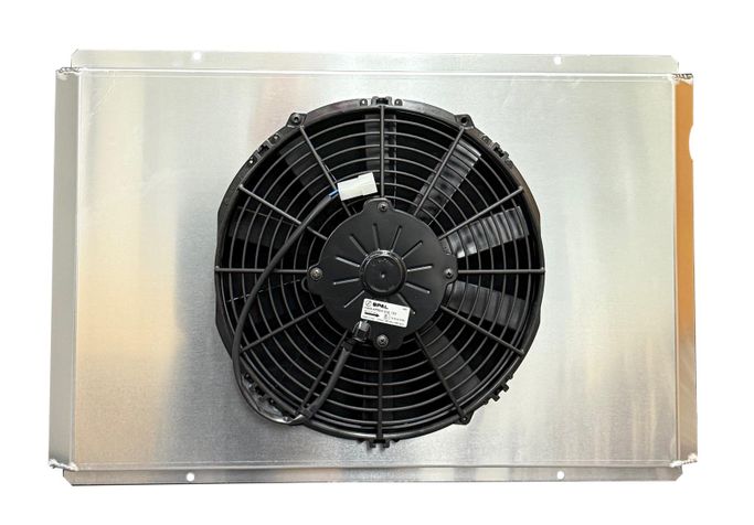 FLD-SHR-027, 14 Inch 1,864 CFM Fluidyne High Performance Aluminum Radiator Shrouds with Fan SHR.027 في الإمارات العربية المتحدة, دبي. Condition - new. Price ⁦1,720 AED⁩. Photo, seller contacts | AUTO.AE
