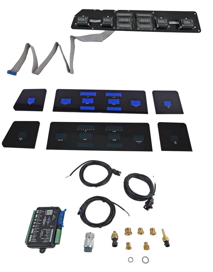 DAK-VFD366CIMPZ, Dakota Digital Direct Fit Gauge Kits for 1966 BEL AIR, CAPRICE, IMPALA - VFD3-66C-IMP-Z in UAE, Dubai. Condition - new. Price ⁦4,020 AED⁩. Photo, seller contacts | AUTO.AE