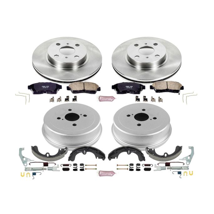 PWR-KOE15079DK, PowerStop Autospecialty Stock Replacement Disc and Drum Brake Kits for 1993-1997 COROLLA - KOE15079DK в ОАЭ, Дубай. Состояние - новое. Цена ⁦1 140 AED⁩. Фото, контакты продавца | AUTO.AE