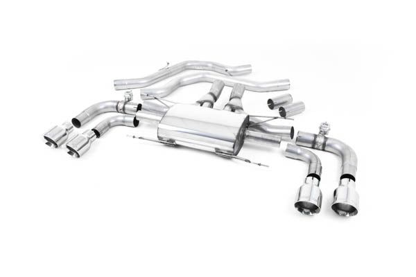 SSXAR12, MILLTEK SSXAR12 Front Pipe-back Quad 100mm GT100 ECA ALFA ROMEO Giulia Quadrifoglio 2.9 V6 Bi-Turbo in UAE, Dubai. Condition - new. Price ⁦16,390 AED⁩. Photo, seller contacts | AUTO.AE