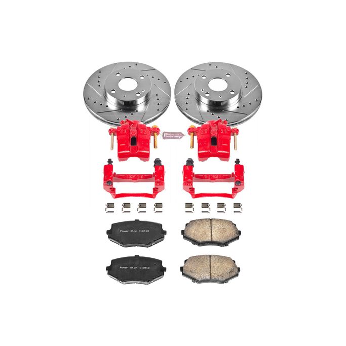 PWR-KC793, PowerStop Z23 Evolution Sport Brake Upgrade Kits with Calipers for 1994-2005 MIATA - KC793 in UAE, Dubai. Condition - new. Price 1,620 AED. Photo, seller contacts | AUTO.AE