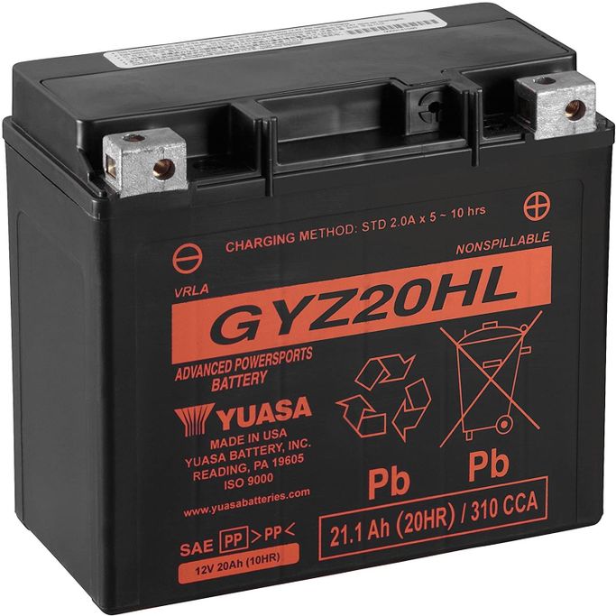 YSA-GYZ20HL, Yuasa GYZ Maintenance-Free Batteries GYZ20HL في الإمارات العربية المتحدة, دبي. Condition - new. Price ⁦790 AED⁩. Photo, seller contacts | AUTO.AE