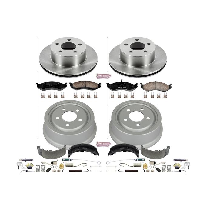 PWR-KOE15073DK, PowerStop Autospecialty Stock Replacement Disc and Drum Brake Kits for 1992-1999 CHEROKEE, 1991-1999 WRANGLER - KOE15073DK في الإمارات العربية المتحدة, دبي. Condition - new. Price ⁦1,460 AED⁩. Photo, seller contacts | AUTO.AE