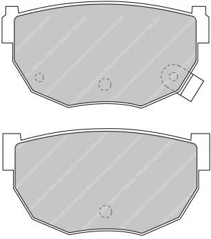 FCP484H, FERODO FCP484H Rear Brake Pads DS2500 for NISSAN Siliva (S14) / 300ZX (Z31) / 280ZX в ОАЭ, Дубай. Состояние - новое. Цена ⁦440 AED⁩. Фото, контакты продавца | AUTO.AE