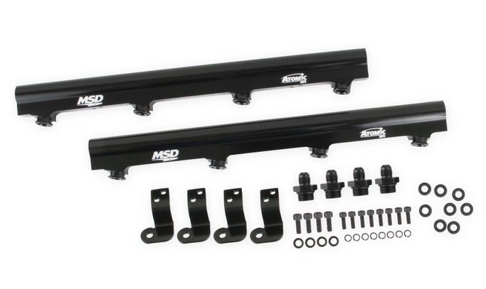 MSD-2720, MSD Atomic EFI Billet Fuel Rails 2720 в ОАЭ, Дубай. Состояние - новое. Цена 1 250 AED. Фото, контакты продавца | AUTO.AE
