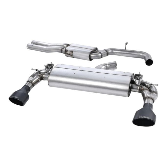 SSXAU971, MILLTEK SSXAU971 Cat-Back Exhaust, 3.15" (Cerakote Black Trims) for AUDI RS3 Sportback (8V) 2015–2017 in UAE, Dubai. Condition - new. Price ⁦16,240 AED⁩. Photo, seller contacts | AUTO.AE