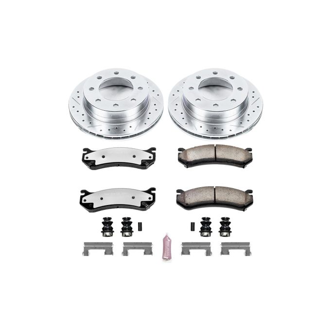 PWR-K5190-36, PowerStop Z36 Truck and Tow Brake Upgrade Kits K5190-36 в ОАЭ, Дубай. Состояние - новое. Цена ⁦1 410 AED⁩. Фото, контакты продавца | AUTO.AE