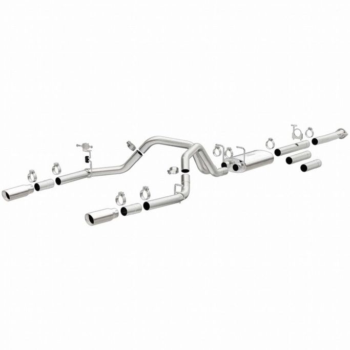19027, MAGNAFLOW 19027 Exhaust System Street Series for CHEVROLET Silverado 2500 HD 2011-2019 في الإمارات العربية المتحدة, دبي. Condition - new. Price ⁦10,810 AED⁩. Photo, seller contacts | AUTO.AE