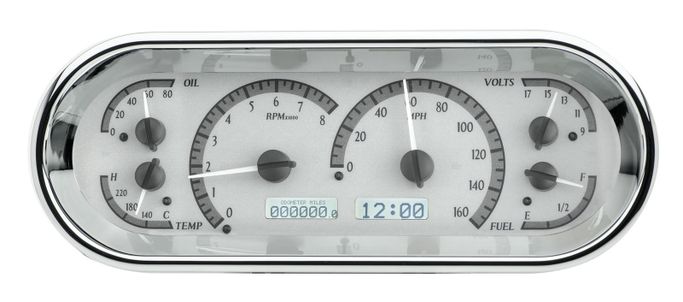 DAK-VHX-1018-S-W, Dakota Digital VHX Series Recessed Oval Analog Gauge Kits VHX-1018-S-W في الإمارات العربية المتحدة, دبي. Condition - new. Price ⁦4,520 AED⁩. Photo, seller contacts | AUTO.AE