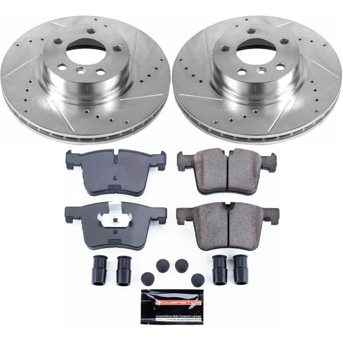 PWR-K6038, PowerStop Z23 Evolution Sport Brake Upgrade Kits for 2011-2017 X3, 2015-2018 X4 - K6038 في الإمارات العربية المتحدة, دبي. Condition - new. Price 1,340 AED. Photo, seller contacts | AUTO.AE